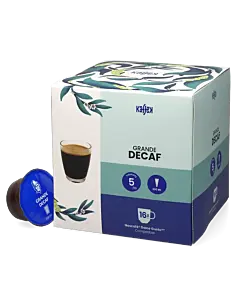 Kaffekapslen Grande Decaf capsule for Dolce Gusto
