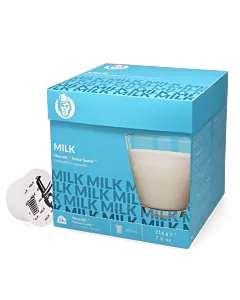 Kaffekapslen Milk package and capsule for Dolce Gusto