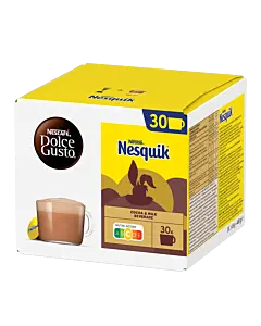 Nescaf&eacute; Nesquik 30 package and pod for Dolce Gusto
