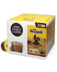 Nescaf&eacute; Nesquik 30 package and pod for Dolce Gusto
