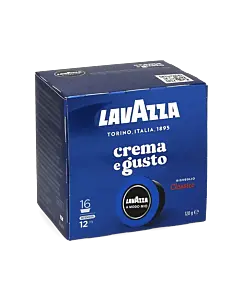 Lavazza Crema E Gusto package and capsule for Lavazza A Modo Mio

