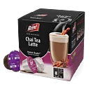 Café René Chai Tea Latte package and capsule for Dolce Gusto
