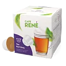 Café René Tea Earl Grey package and pod for Dolce Gusto
