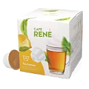 Café René Lemon Tea package and pod for Dolce Gusto
