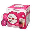 Gimoka Latte Macchiato package and capsule for Dolce Gusto
