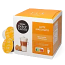 Nescafé Latte Macchiato package and capsule for Dolce Gusto