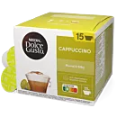 NescafÃ© Cappuccino Big Pack package and capsule for Dolce Gusto