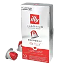 illy Espresso Classico package and capsule for Nespresso®