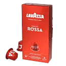 Lavazza Qualità Rossa package and capsule for Nespresso
