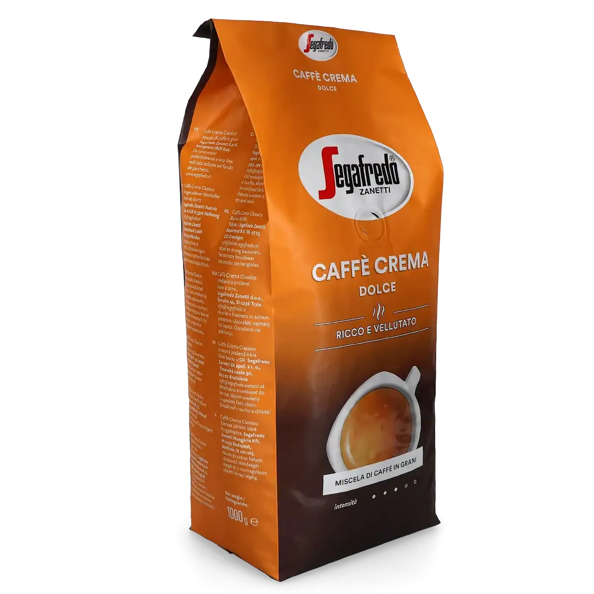 Segafredo\u0020Caff\u00E8\u0020Crema\u0020Dolce\u00A0\u0020\u0020