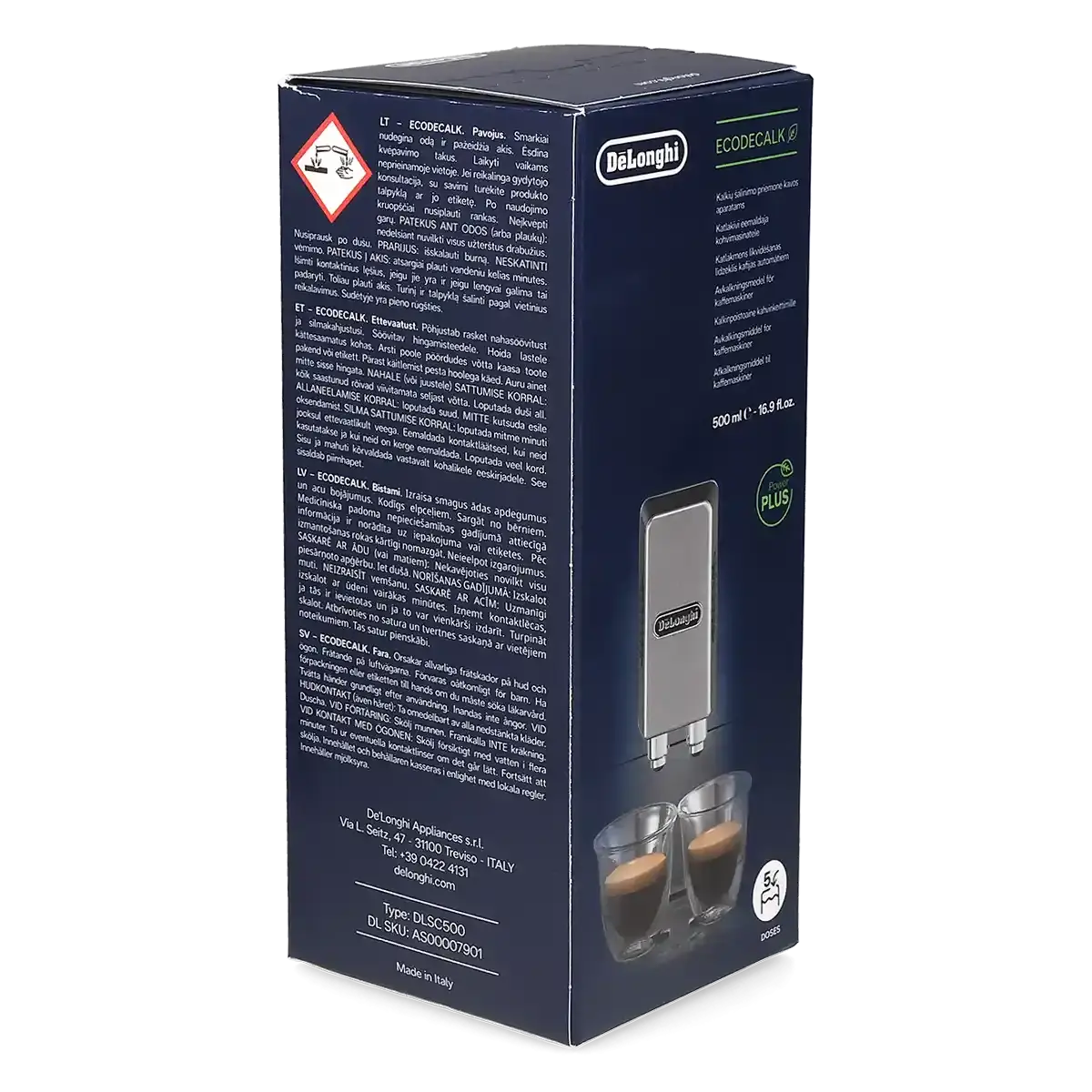 Delonghi\u0020Descalcifica\u00E7\u00E3o\u0020Eco\u0020Decalk\u0020DLSC500