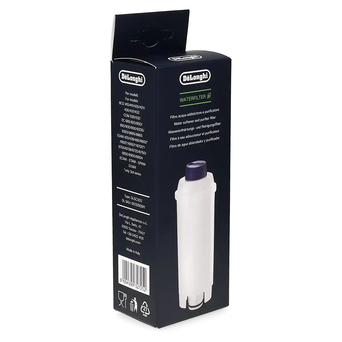 Delonghi\u0020agua\u0020filtro\u0020DLSC002