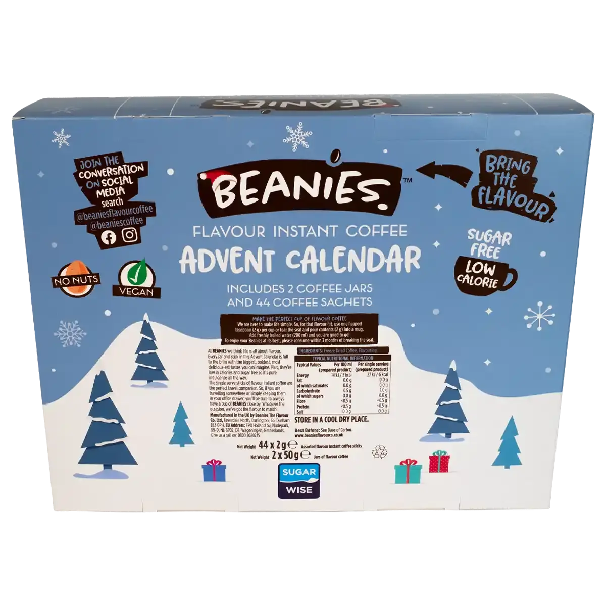 Calendário Advento Café Instantâneo