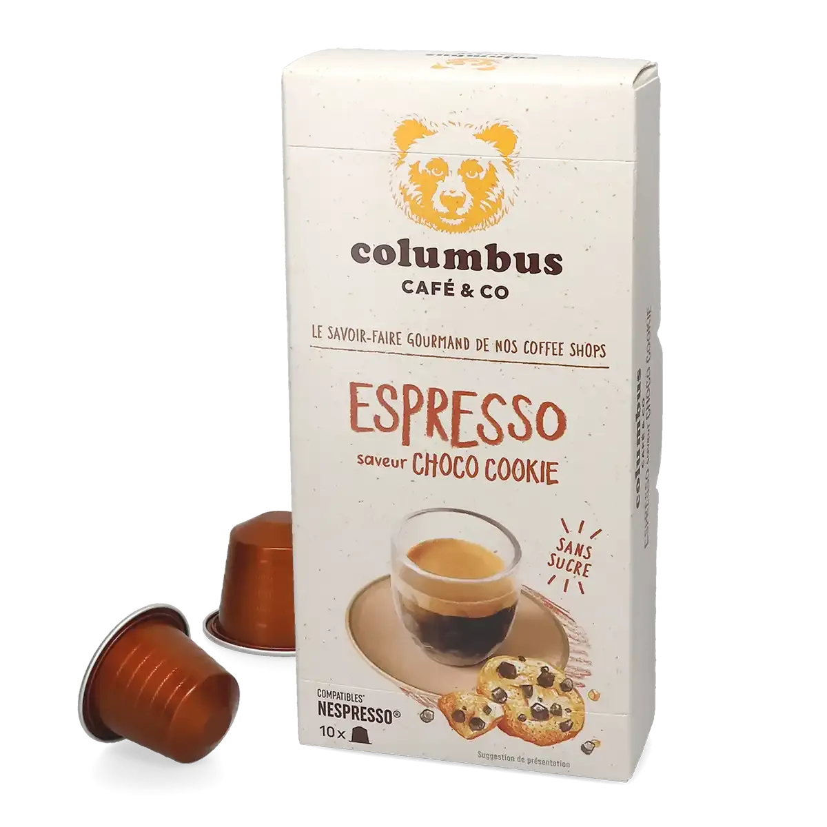 Espresso\u0020cookies\u0020com\u0020pepitas\u0020de\u0020chocolate