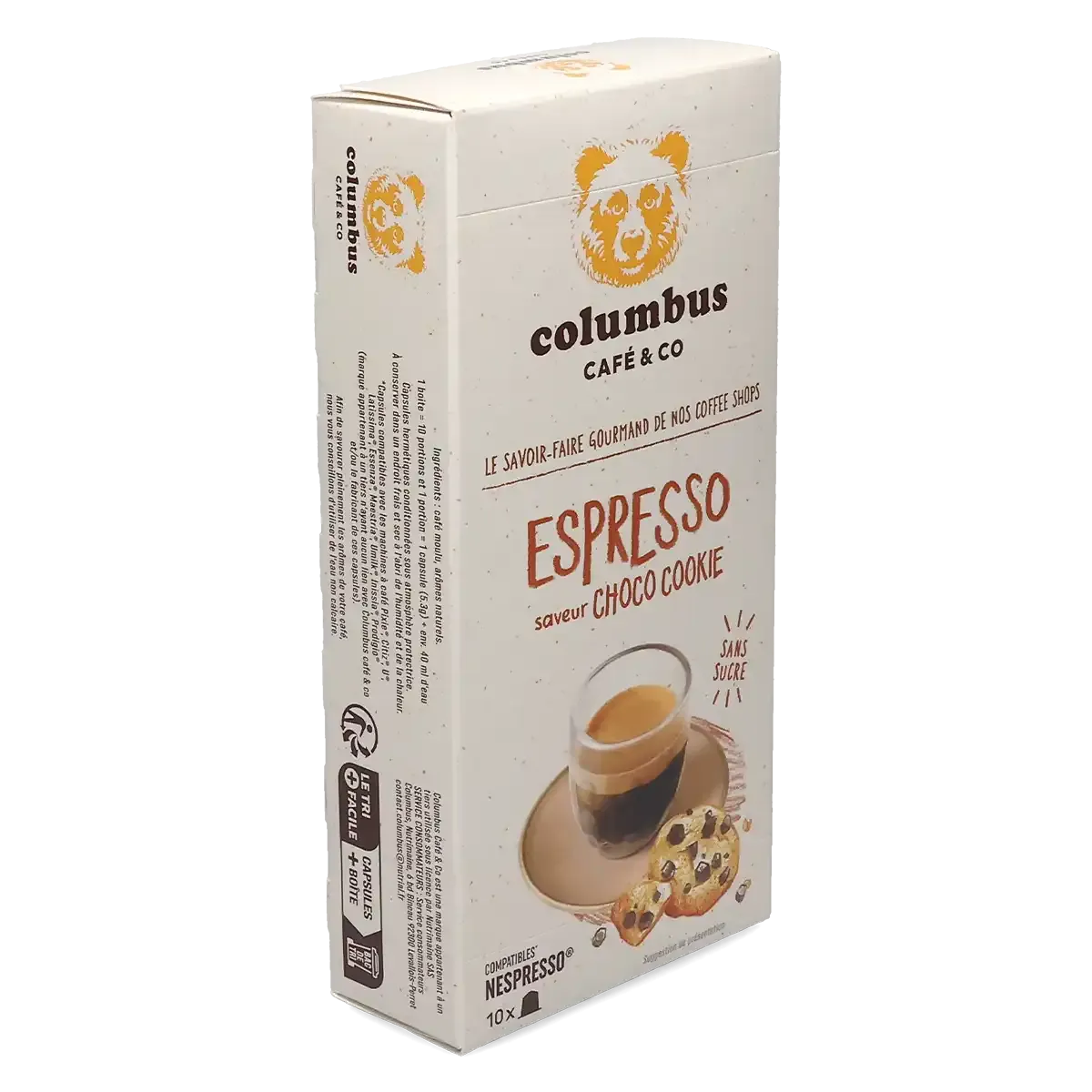 Espresso\u0020cookies\u0020com\u0020pepitas\u0020de\u0020chocolate