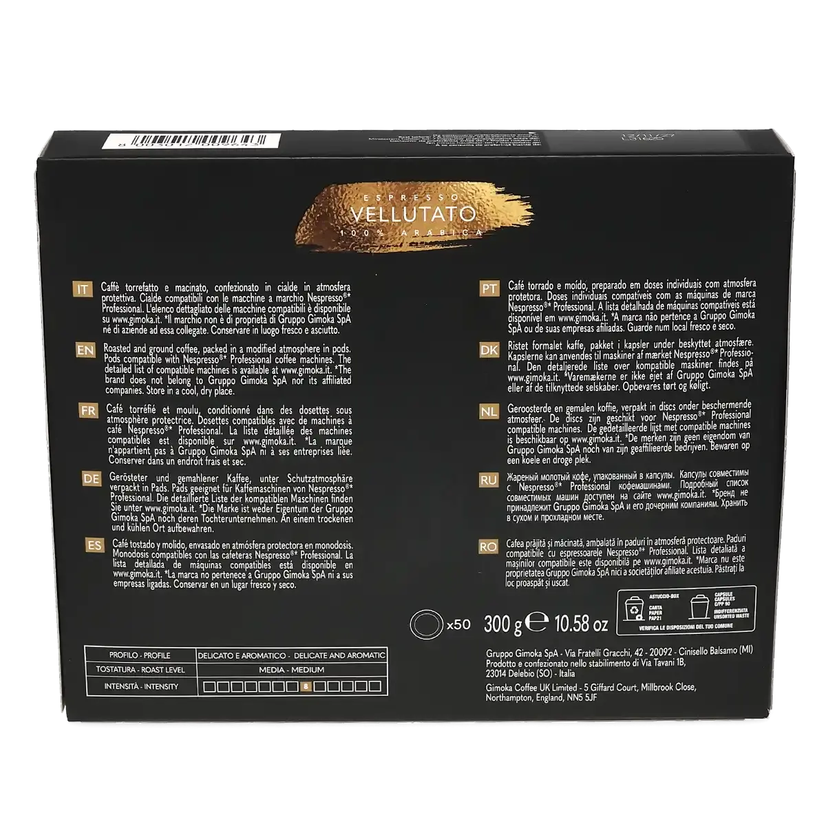 Espresso\u0020Vellutato\u0020\u2013\u0020Gimoka\u00A0\u00A0\u0020\u0020