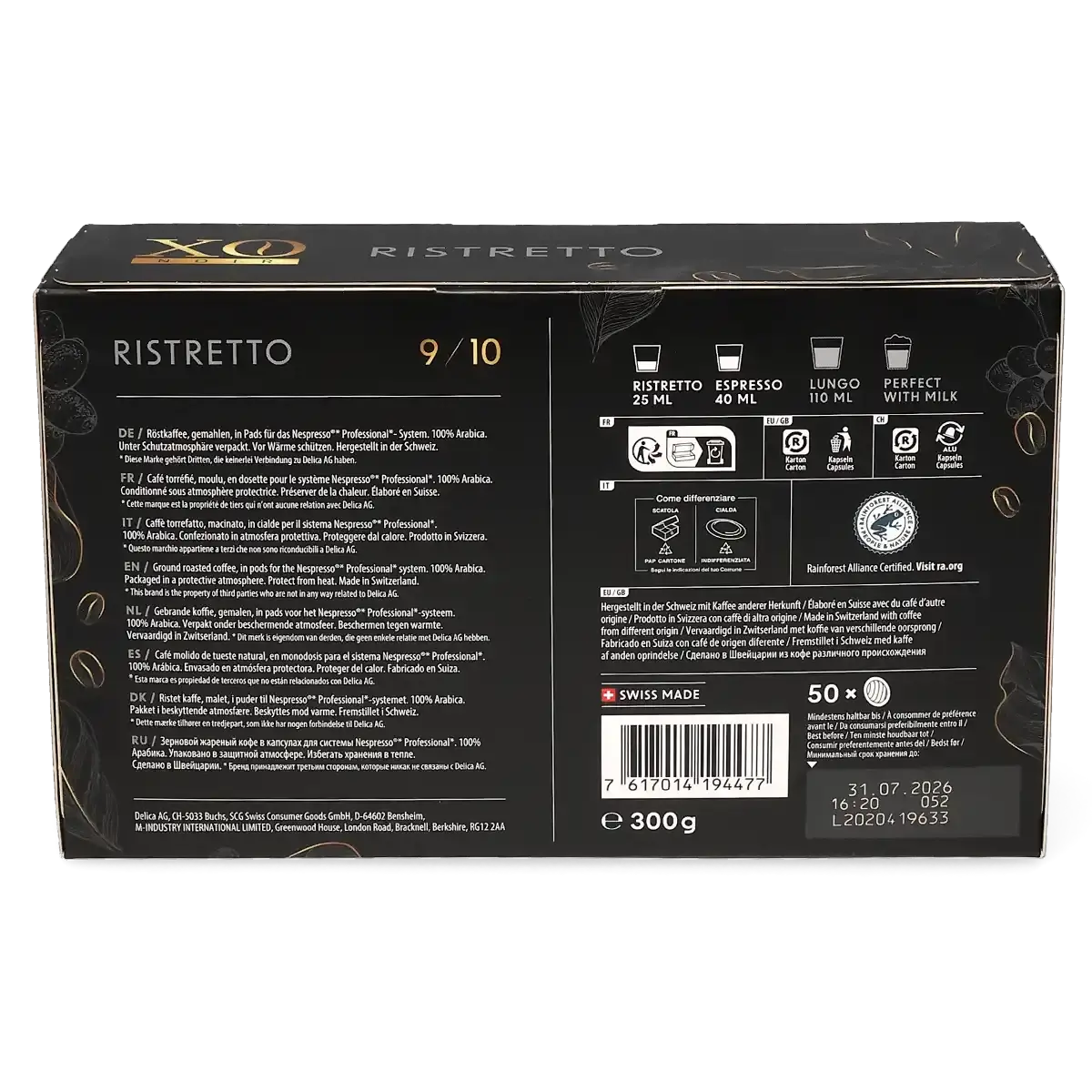 Ristretto\u0020\u2013\u0020XO\u0020Noir\u00A0\u0020