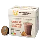 Chocolate quente de caramelo salgado