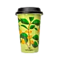 Caneca térmica com planta de café
