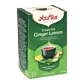 Yogi Tea Green Tea Gengibre Limão 